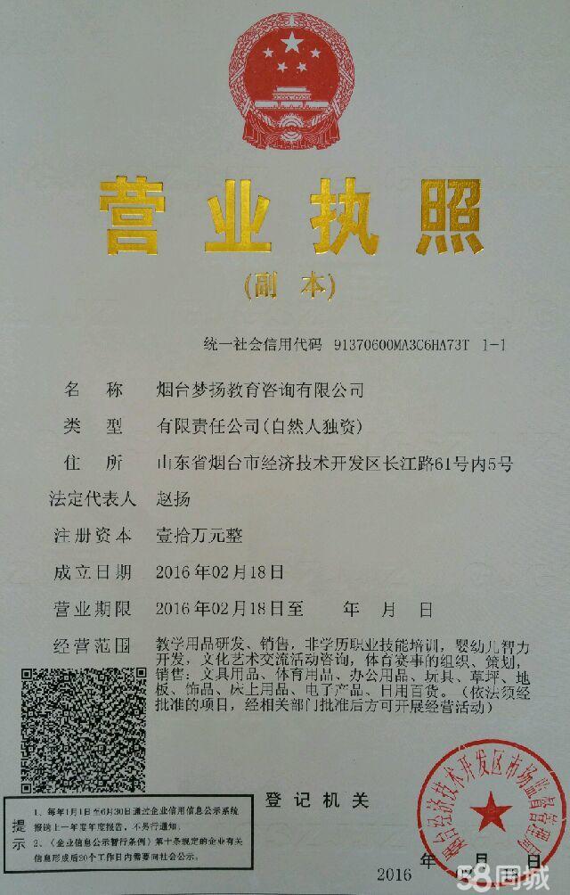 烟台梦扬教育咨询 专业引领，成就未来